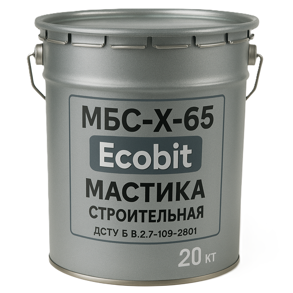 Мастика МБС-Х-65 Ecobit будівельна  20 кг
