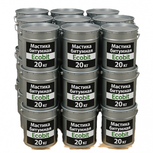 Мастика МБС-Х-65 Ecobit будівельна  20 кг