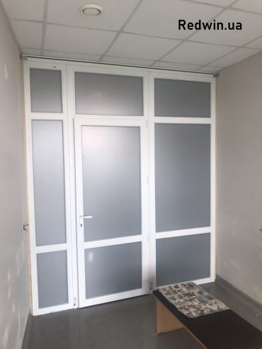 Офісні перегородки з алюмінію від виробника в Києві