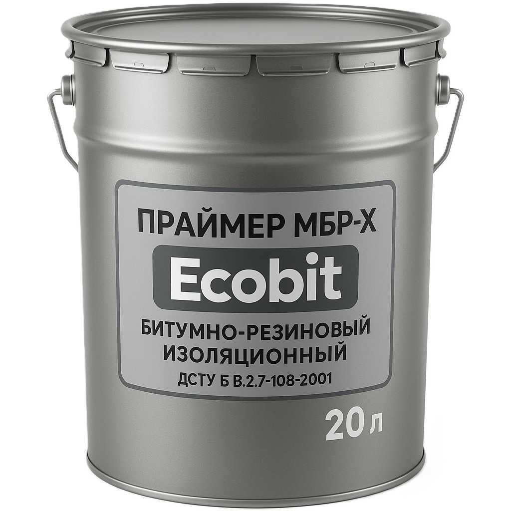 МБР-Х Ecobit Холодний бітумно-гумовий  праймер  20 л