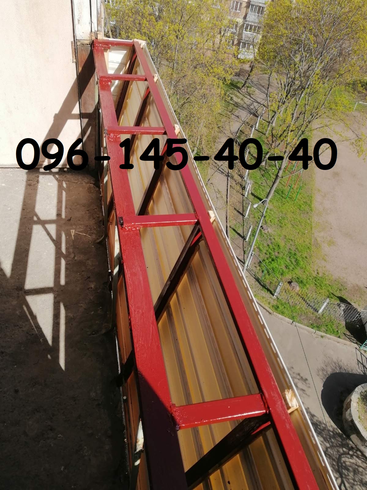 Ремонт аварийного балкона под ключ