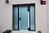 Входные двери из алюминия. Дверь алюминиевая от завода