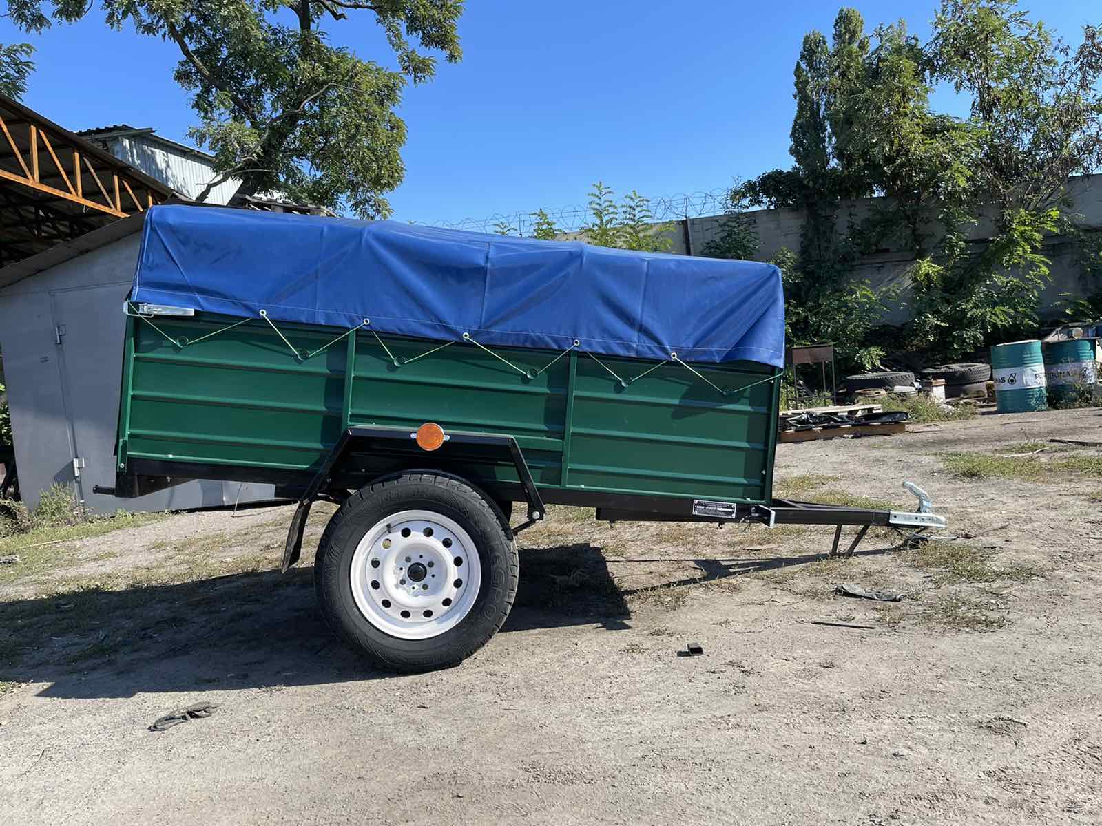 купить прицепы с завода. Тент Евро Фура в ПОДАРОК!