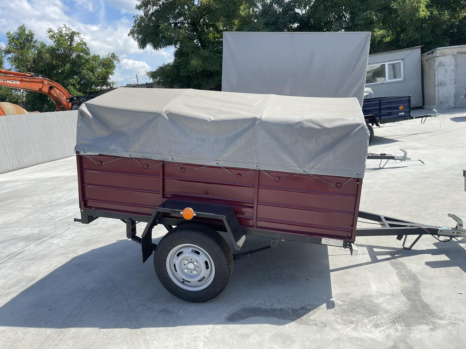 Новый прицеп Днепр-2050.Тент и брызговики в подарок