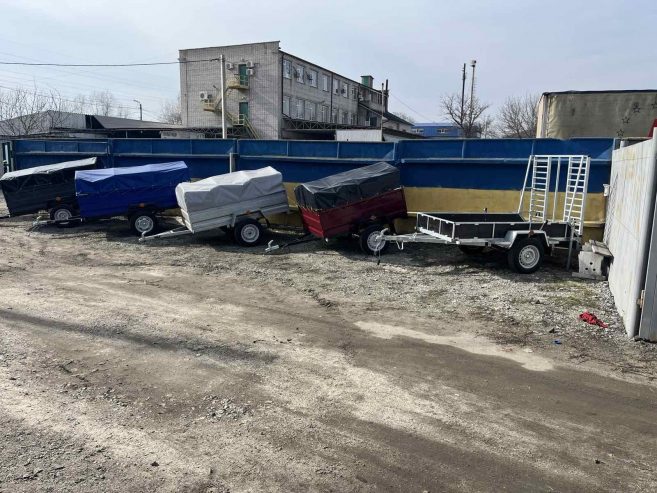 прицепы оцинкованные ДНЕПР 200ц есть другие модели