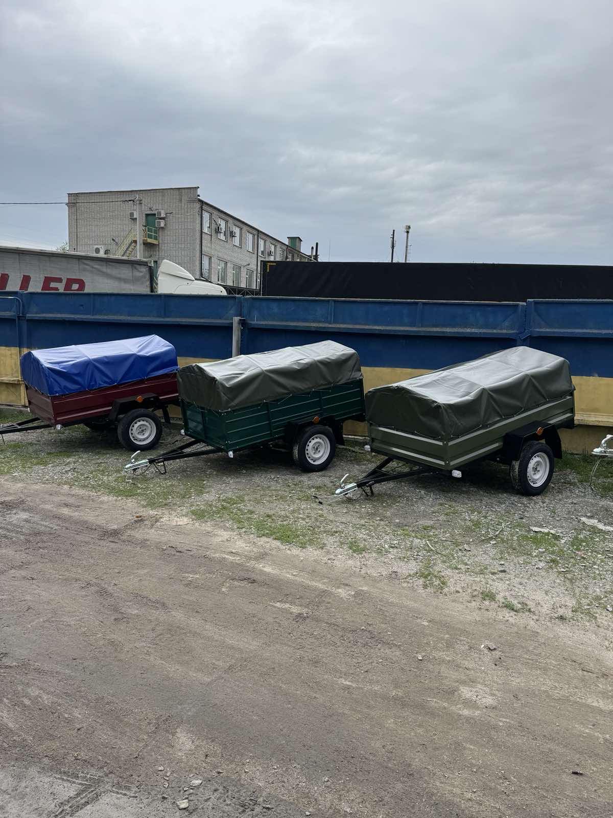 прицепы по низким ценам.Кременчугский Завод.Тент ЕВРО