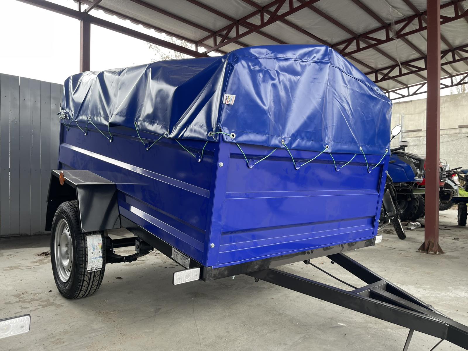 Новый прицеп Днепр-2050.Тент и брызговики в подарок
