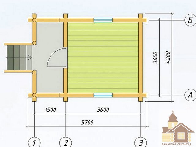 Купити зруб під ключ від Закарпат Зруб-Буд