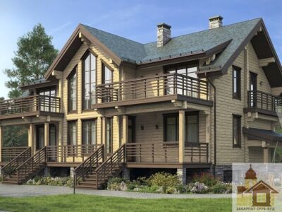 Купити зруб для бізнесу з екологічних матеріалів