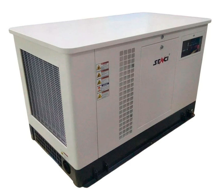 Новий генератор газ-бензин Senci SC 30 REG-EB ATS
