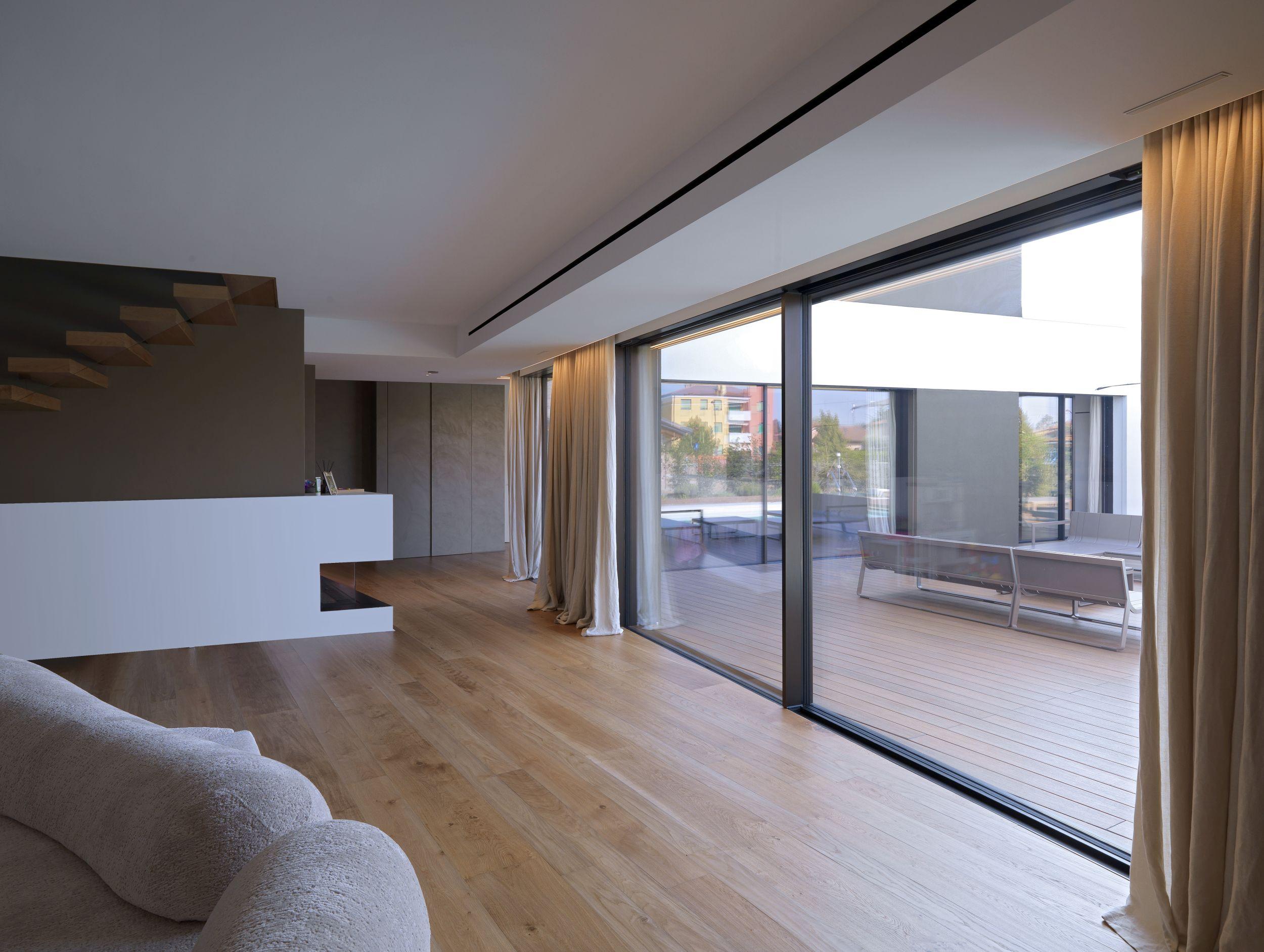 Алюмінієві розсувні двері Schüco (Німеччина) від заводу