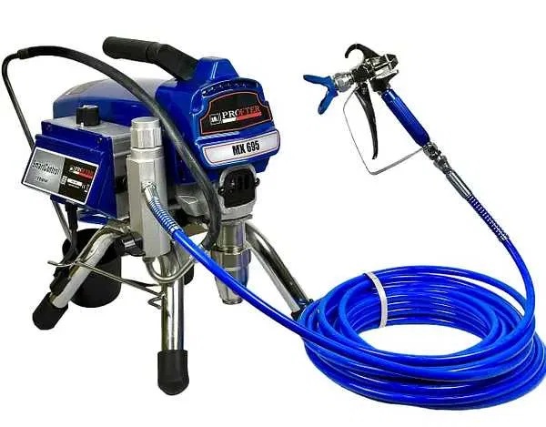 Безвоздушне фарбування стін