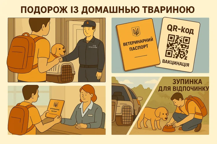 Документи для тварин при подорожі: повний гід для власників