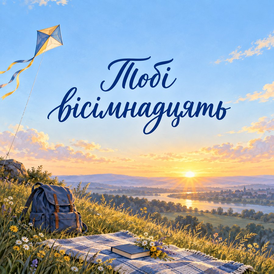 Тобі вісімнадцять