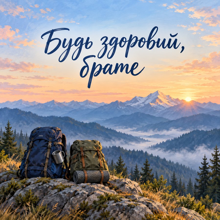 Будь здоровий, брате
