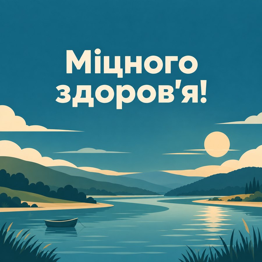 Міцного здоров'я!
