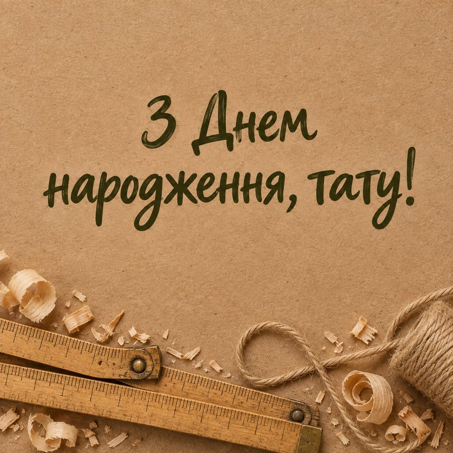 З Днем народження, тату!