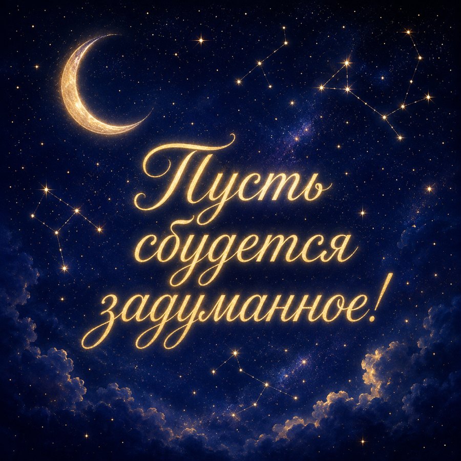 Пусть сбудется задуманное!