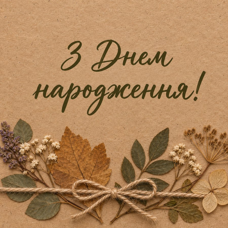 З Днем народження!