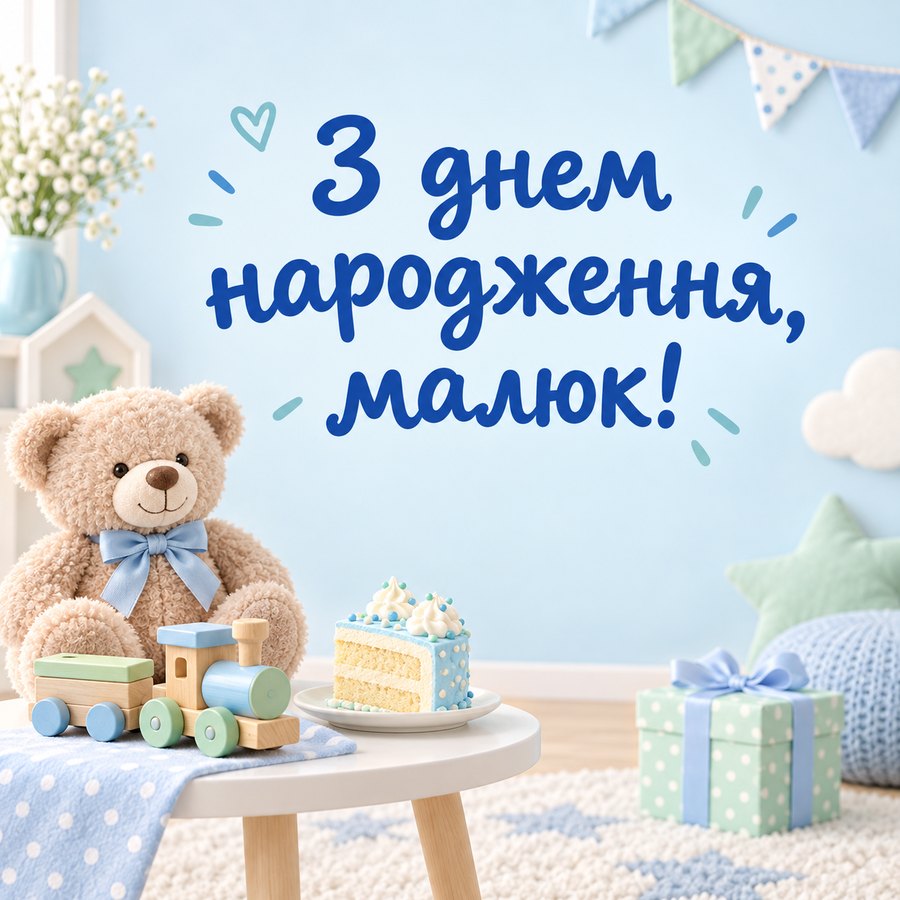 З днем народження, малюк!