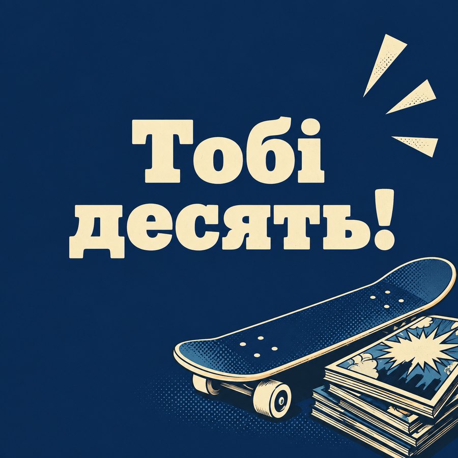 Тобі десять!