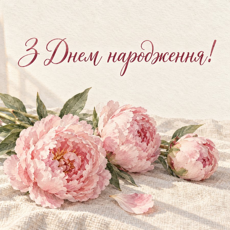 З Днем народження!
