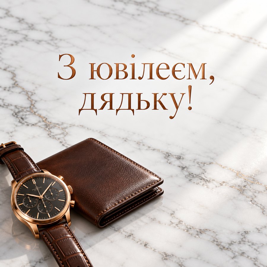З ювілеєм, дядьку!