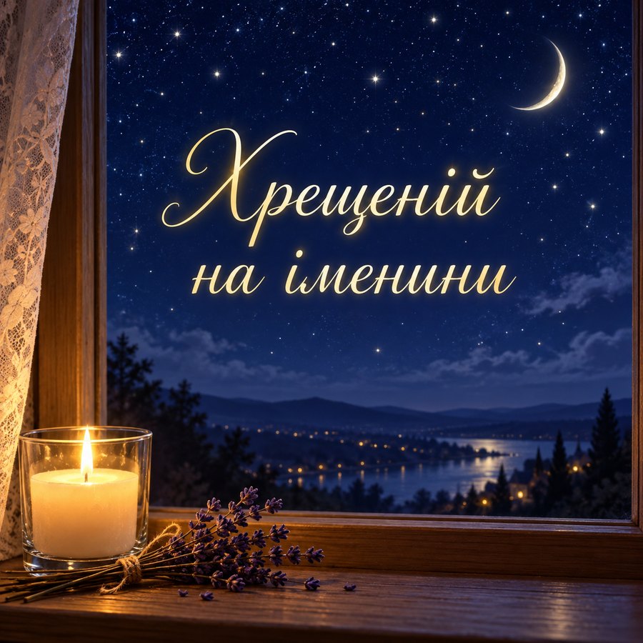 Хрещеній на іменини