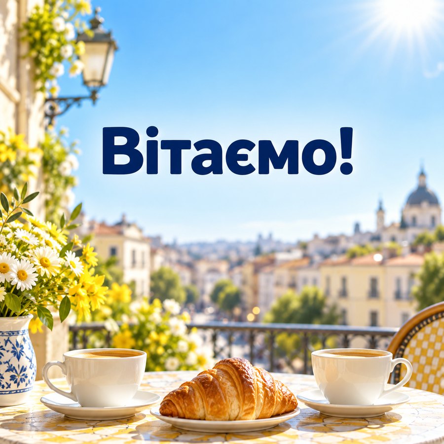 Вітаємо!