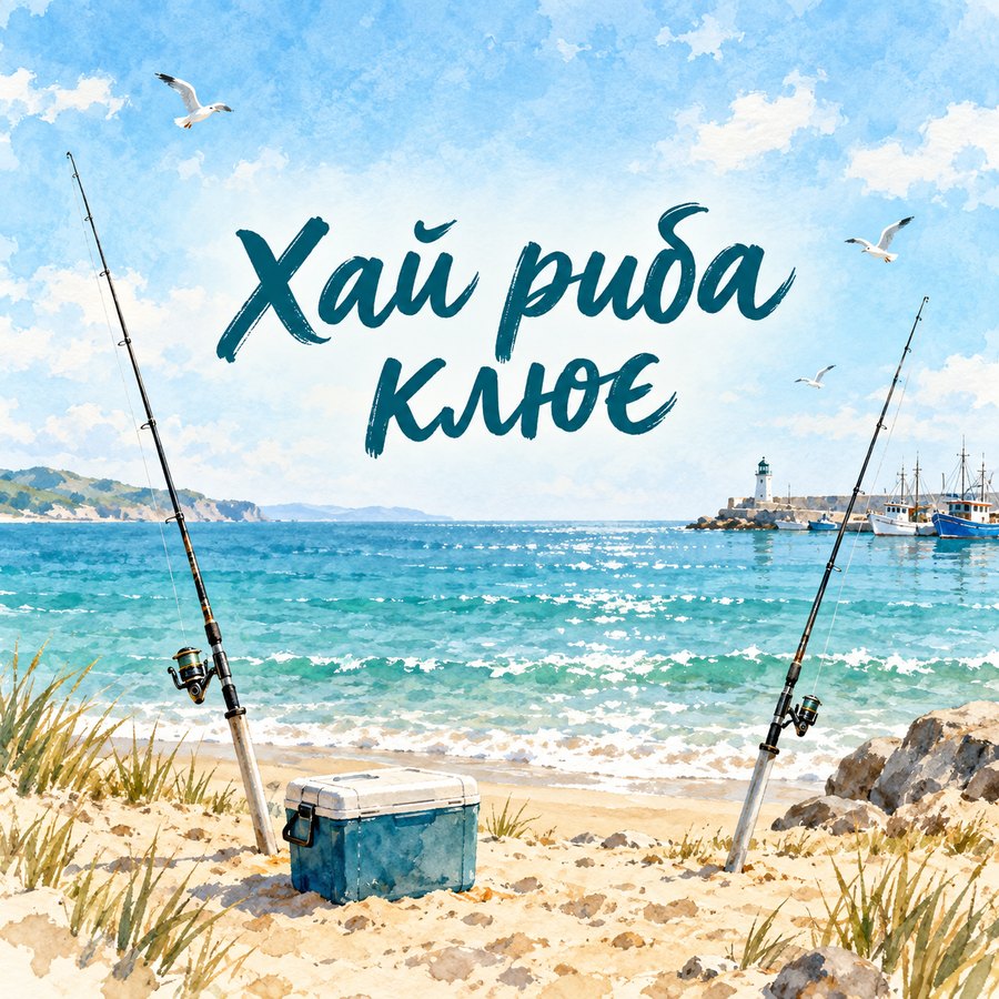 Хай риба клює