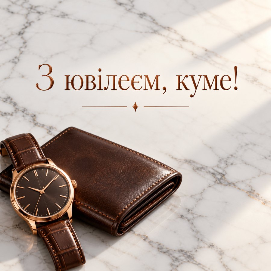 З ювілеєм, куме!