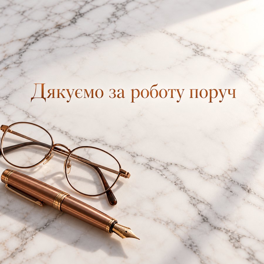 Дякуємо за роботу поруч