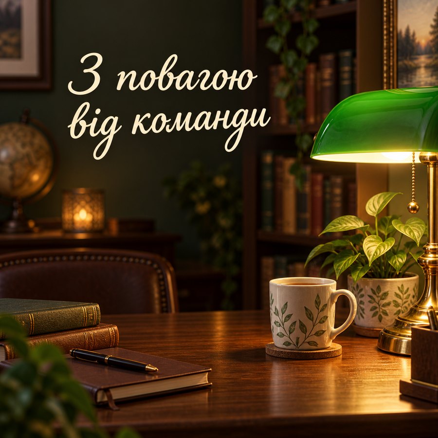 З повагою від команди
