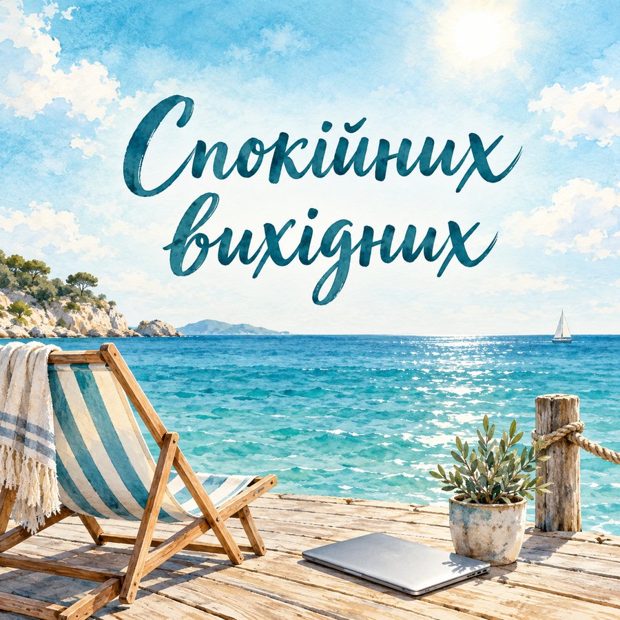 Спокійних вихідних