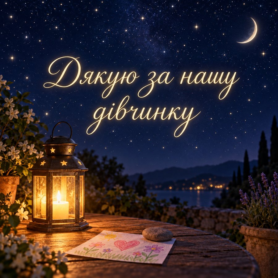 Дякую за нашу дівчинку