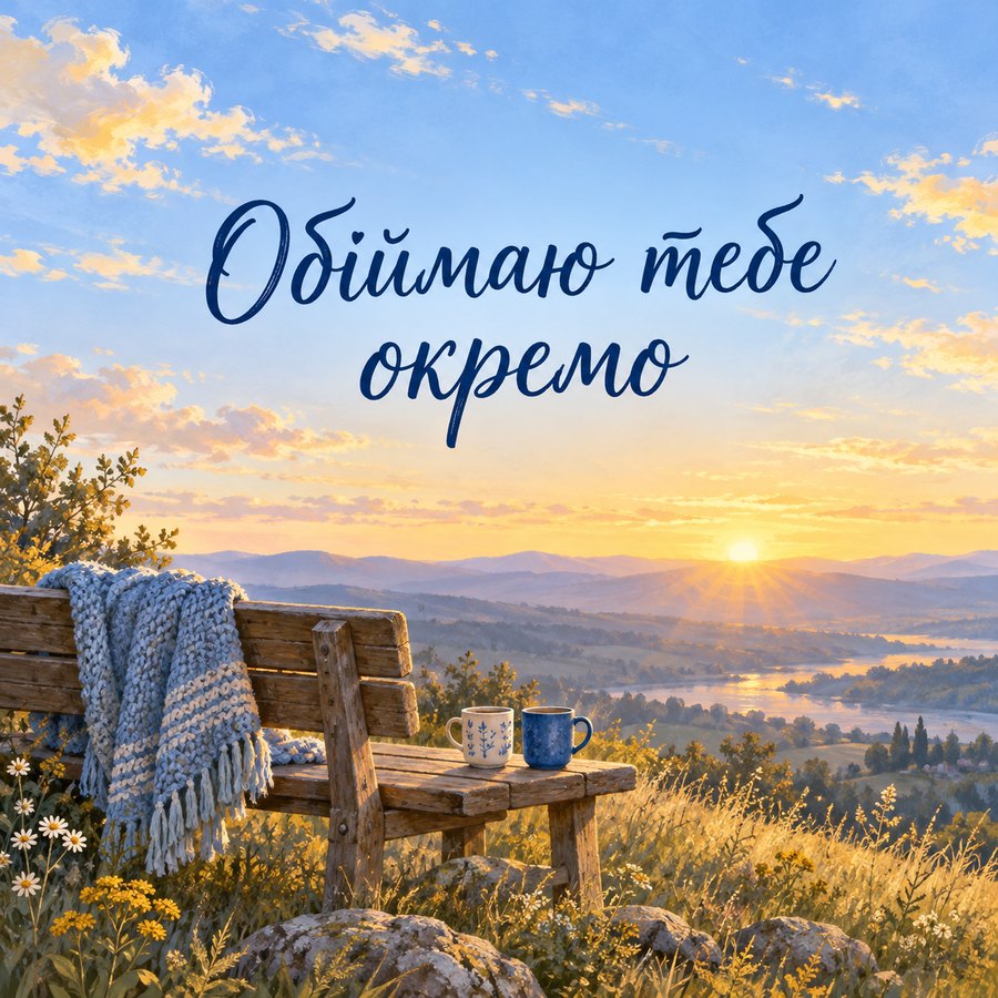 Обіймаю тебе окремо