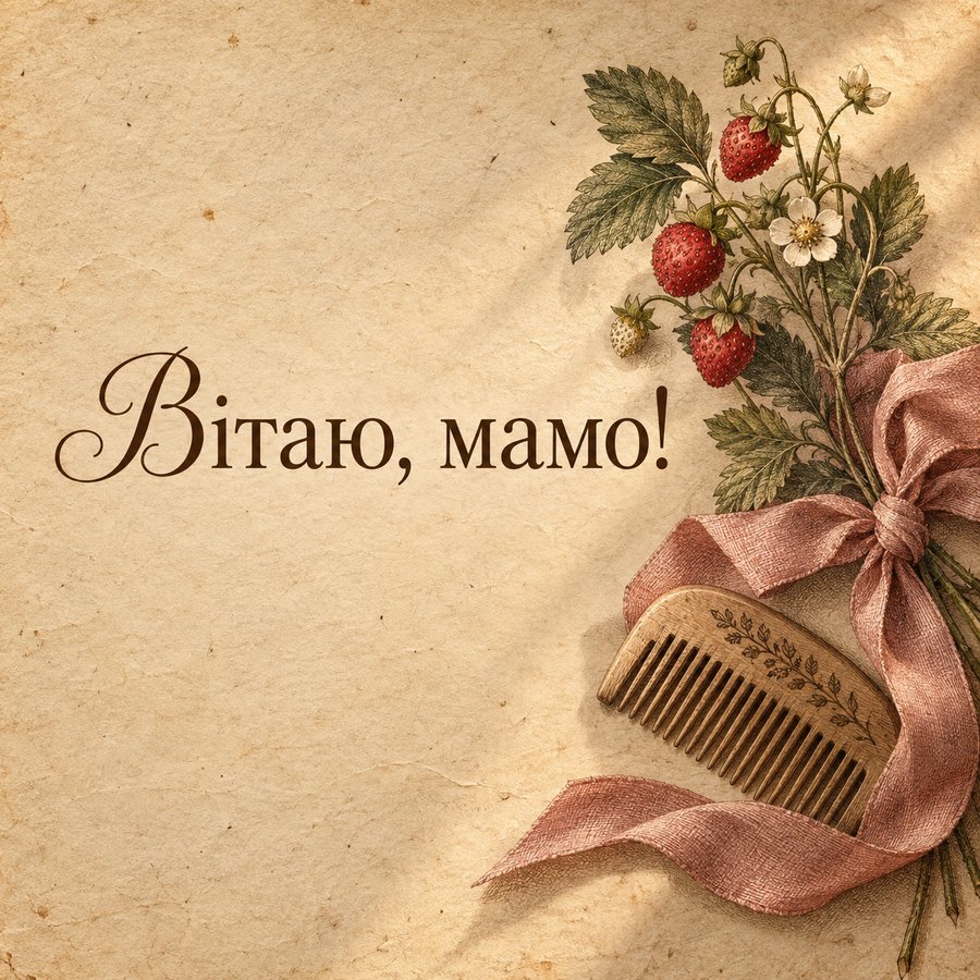 Вітаю, мамо!