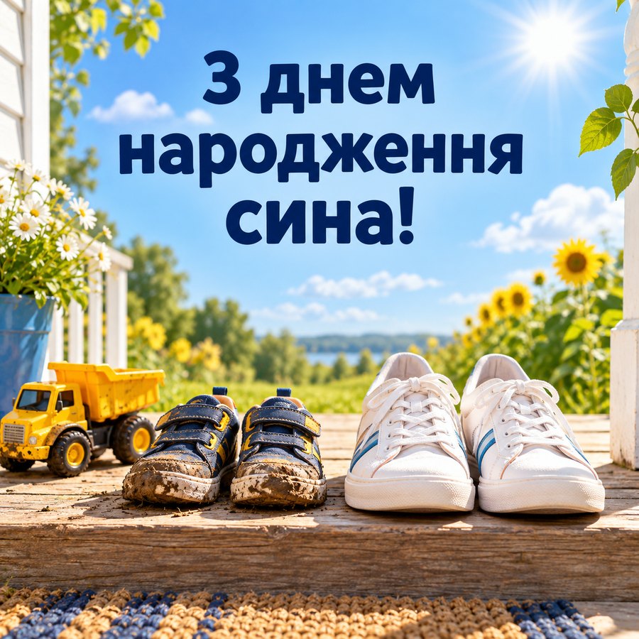 З днем народження сина!