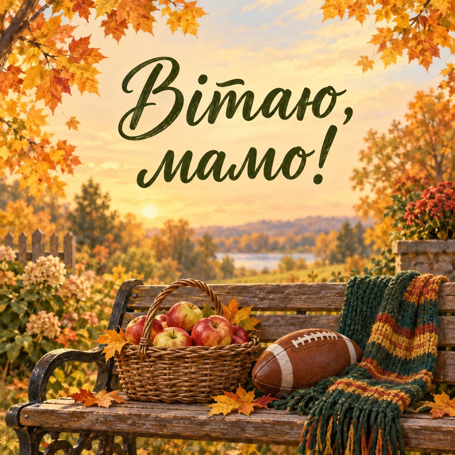 Вітаю, мамо!