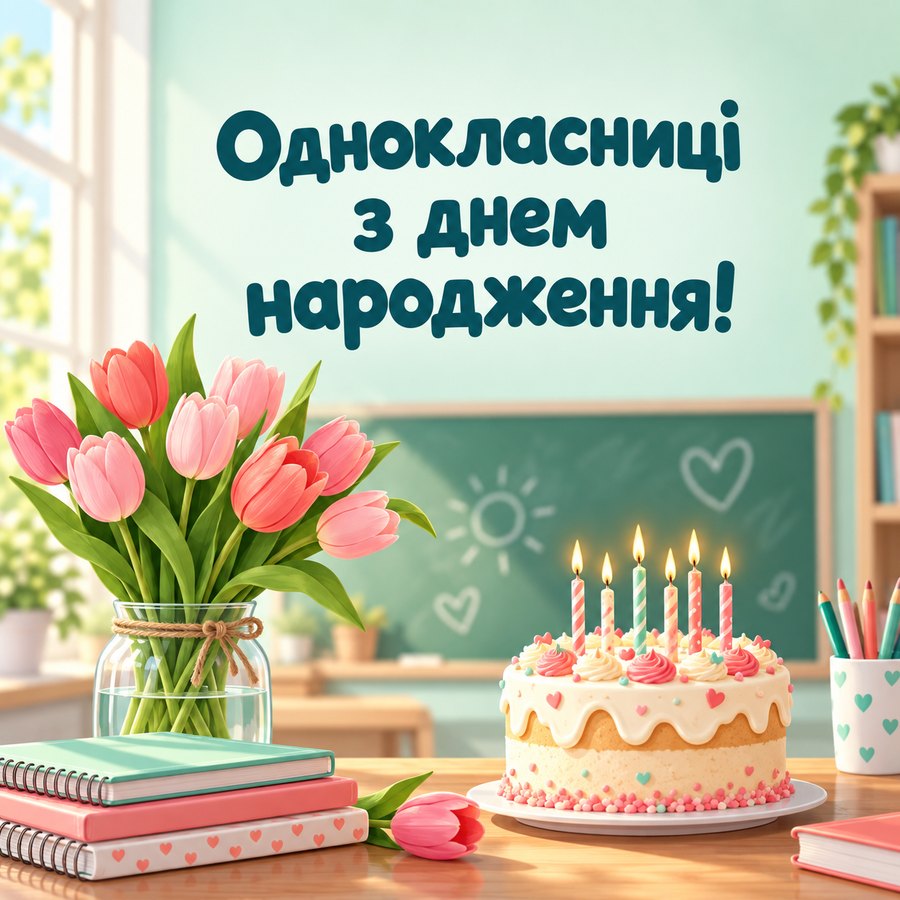 Однокласниці з днем народження!