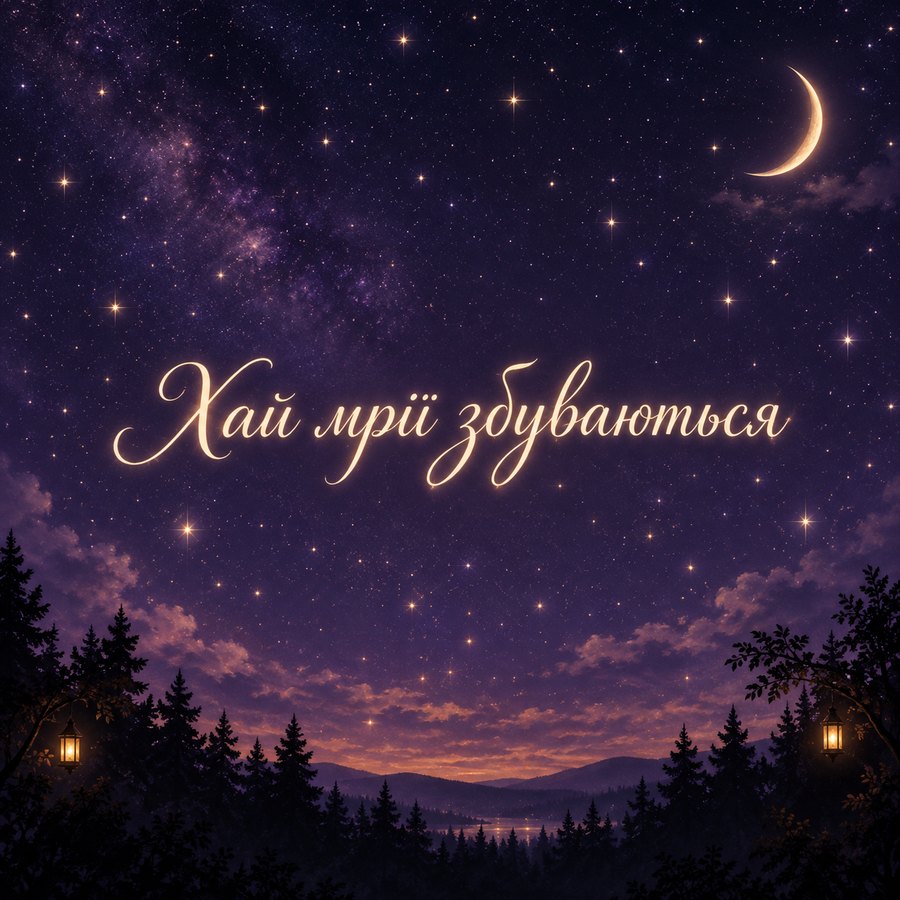 Хай мрії збуваються