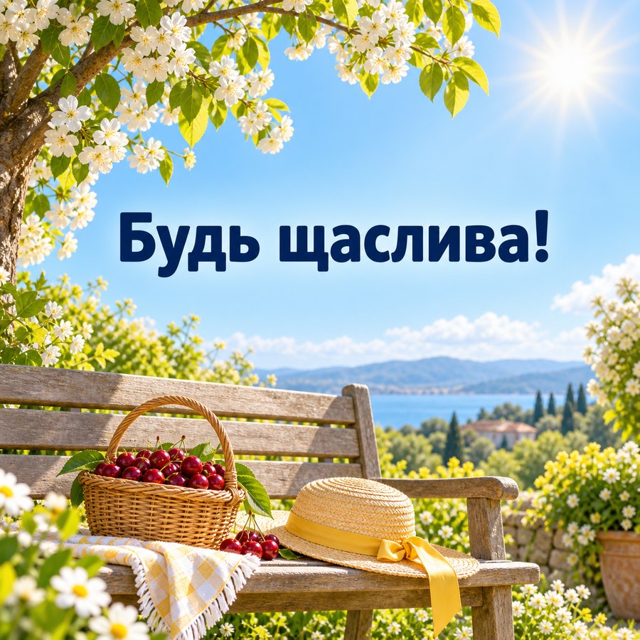 Будь щаслива!