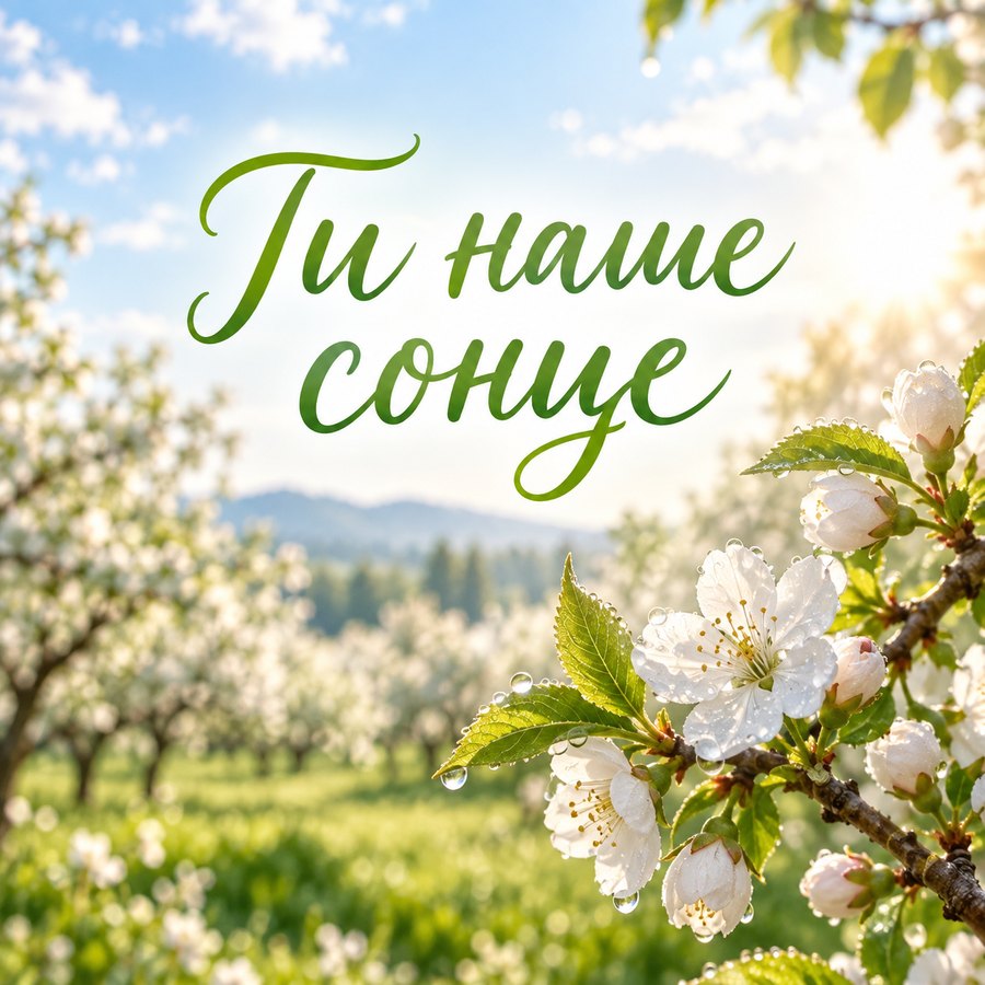 Ти наше сонце