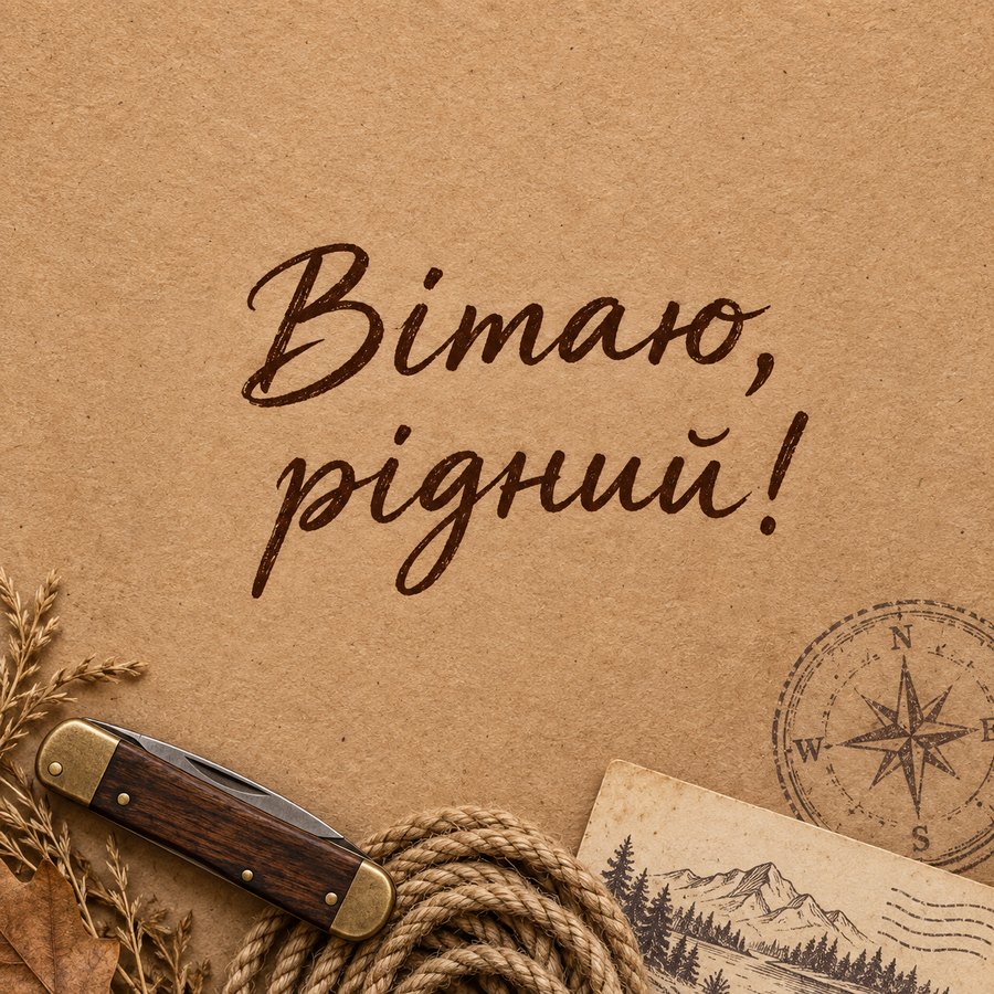 Вітаю, рідний!