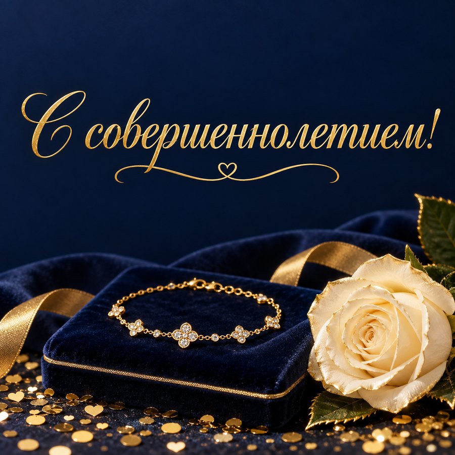 С совершеннолетием!