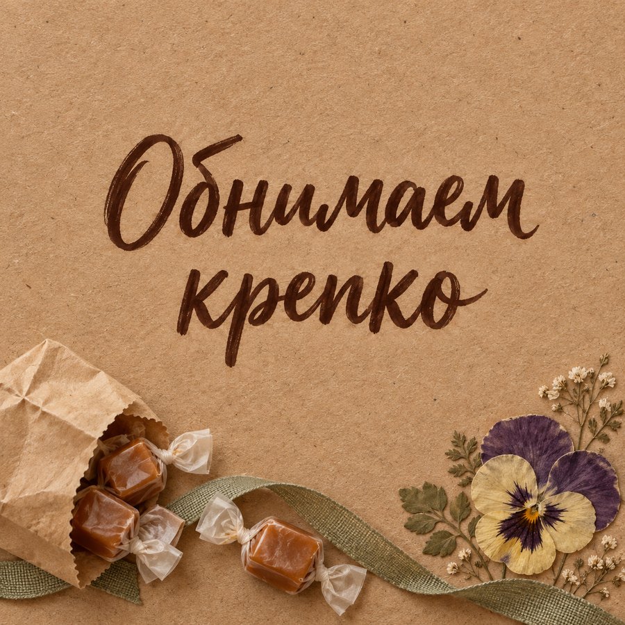 Обнимаем крепко