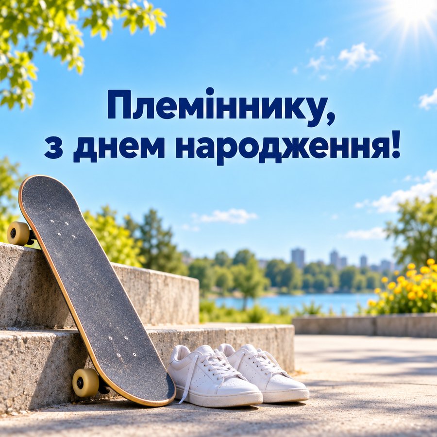 Племіннику, з днем народження!