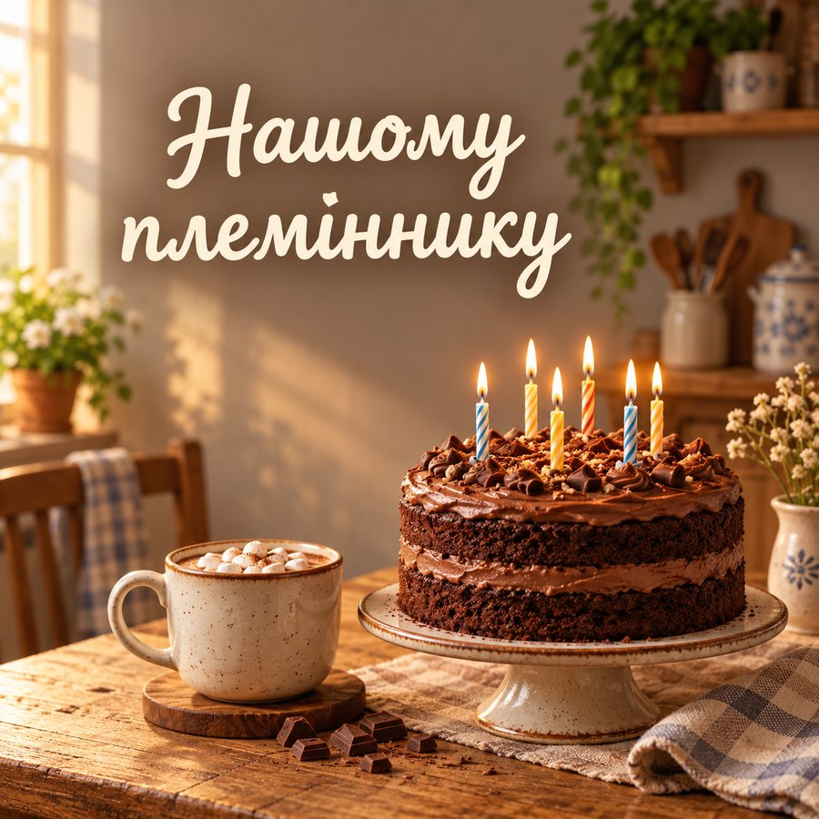 Нашому племіннику