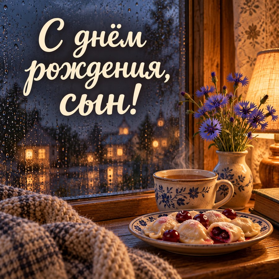 С днём рождения, сын!