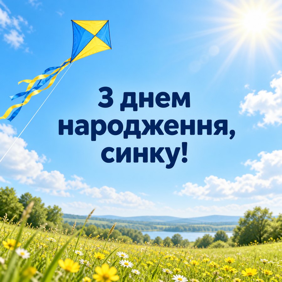 З днем народження, синку!